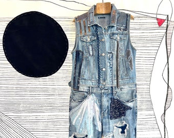 Boro Denim Stylish Jumpsuits