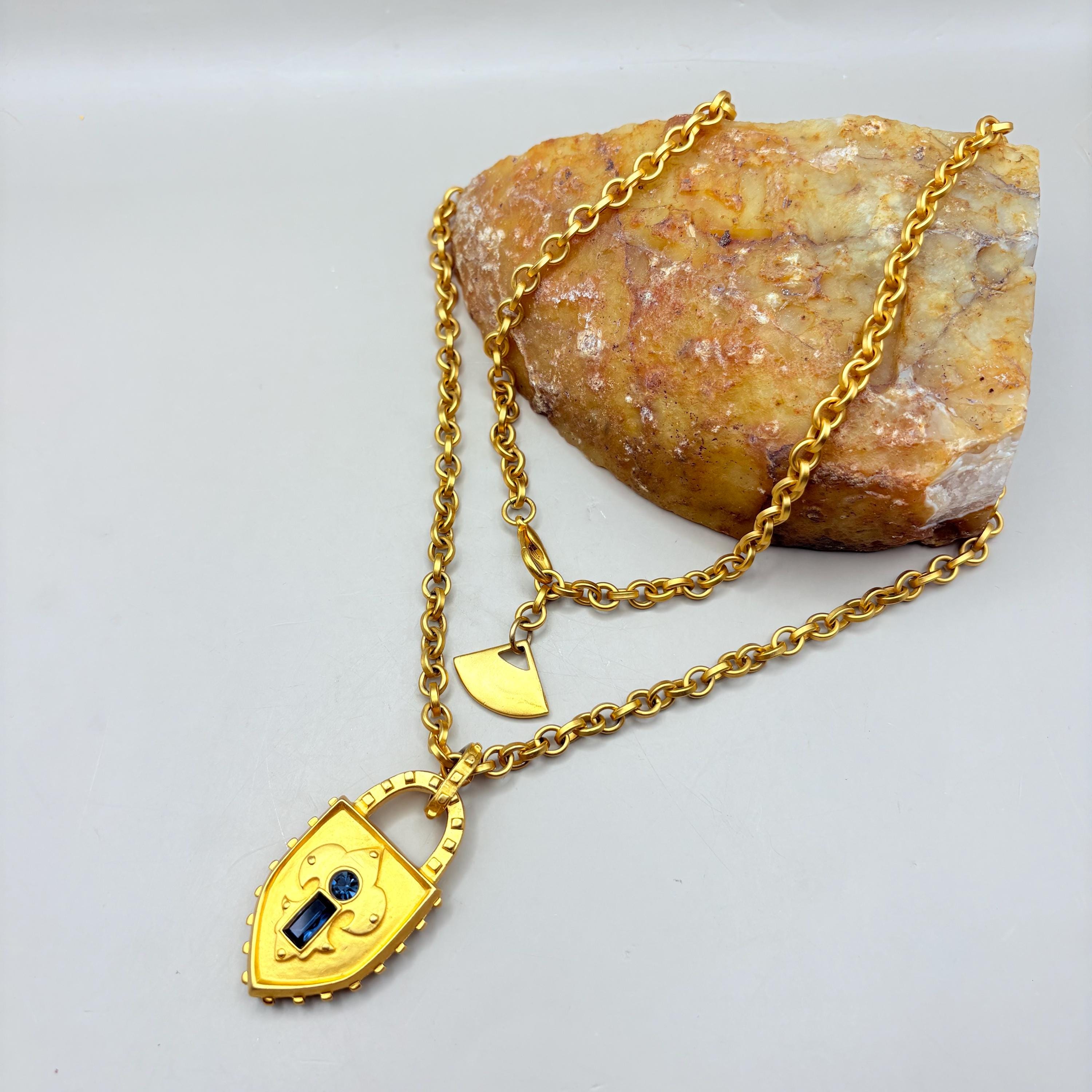 Karl Lagerfeld Necklace Necklace - Etsy Karl Lagerfeld Necklace Necklace - Etsy