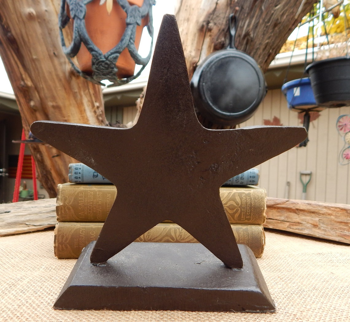 Cast Iron Star Stocking Holder / Star Christmas Stocking Etsy