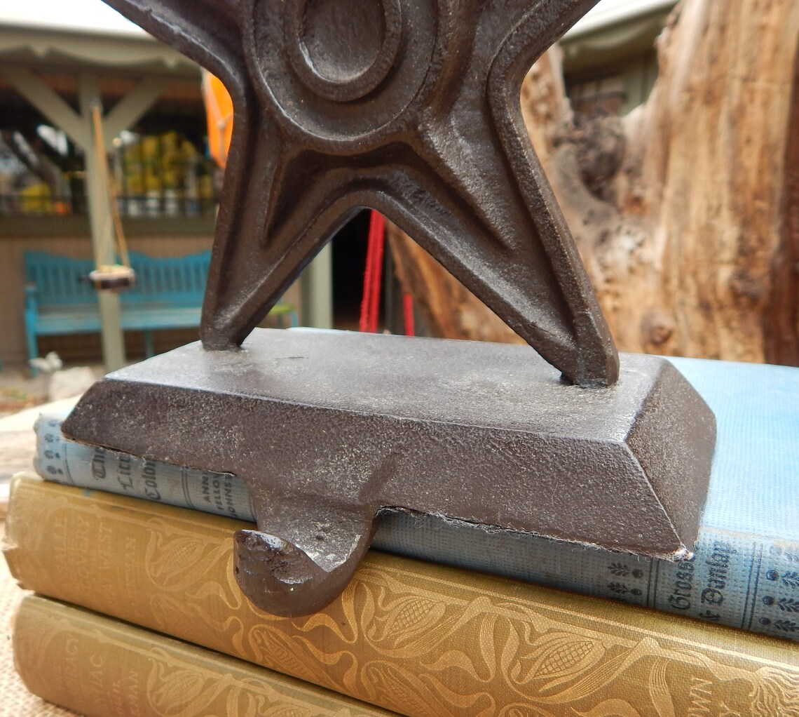 Cast Iron Star Stocking Holder / Star Christmas Stocking Etsy