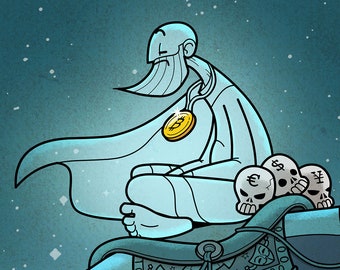 Bitcoin Moon - Augmented Reality Edition