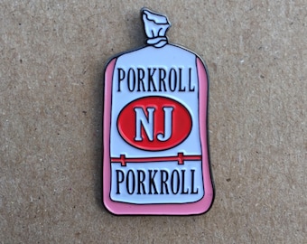 Pork Roll Enamel Pin
