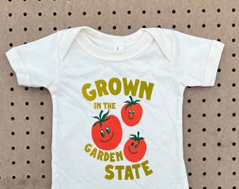 Grown in the Garden State Baby Bodysuit