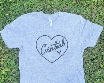 Central New Jersey Heart T-Shirt.