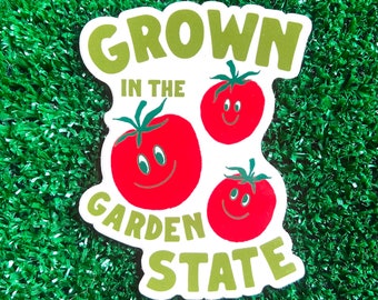 Grown in the Garden State Sticker