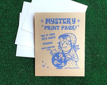 Mystery Print Pack, With FREE SHIPPING.