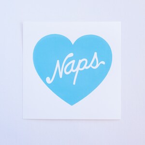 Naps Heart Screen Print image 2