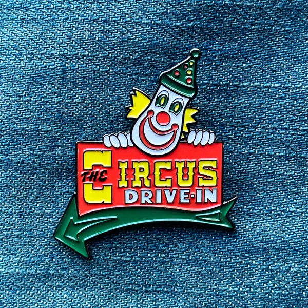 The Circus Drive- In  New Jersey - Enamel Pin