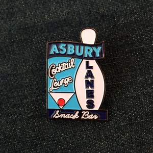 Asbury Lanes Enamel Pin