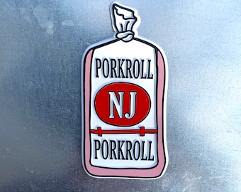 Pork Roll Rubber Magnet