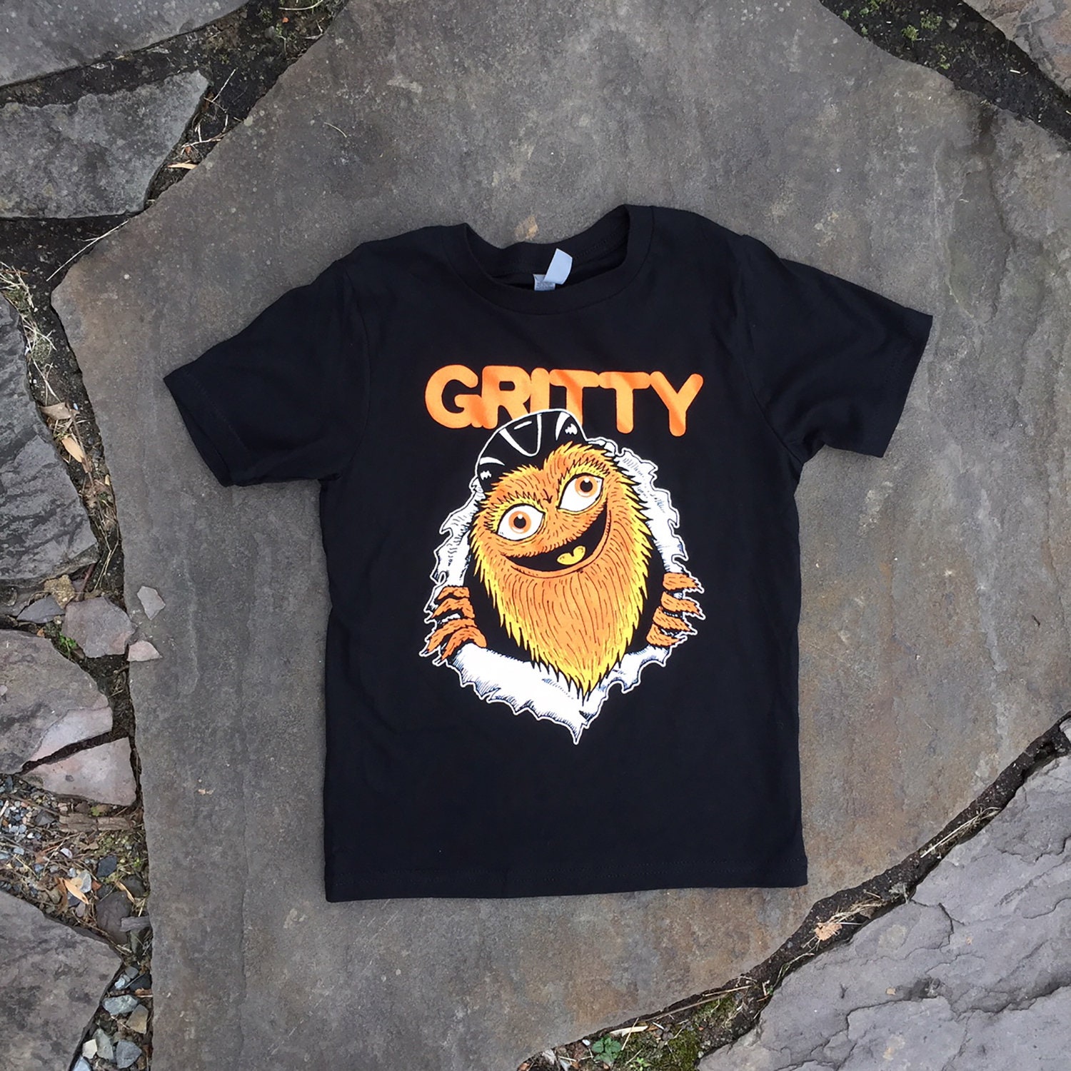 Gritty Gang tshirt for children, Philadelphia hockey kids size tshirt, –  exit343design