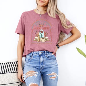 Belle's Book Shop Ready to Press DTF, Disney Transfer Print, Heat Press DTF Transfer, Beauty And Beast DTF Transfer Prints, Bookish Gift afbeelding 9