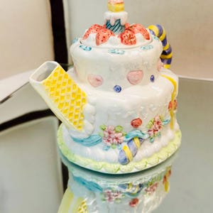 Novelty Cake Teapot - Etsy