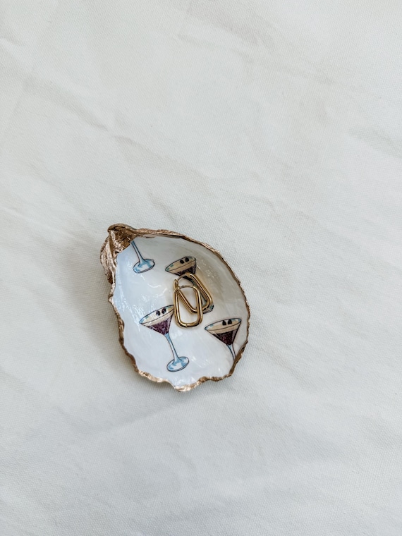 Espresso Martini - Oyster Shell Jewelry Dish