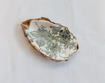 Eucalyptus Dreams - Oyster Shell Jewelry Dish
