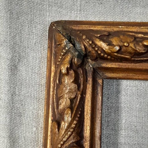 Lot de 2 beaux cadres anciens 19 eme siècle A set store of 2 old 19 century frames