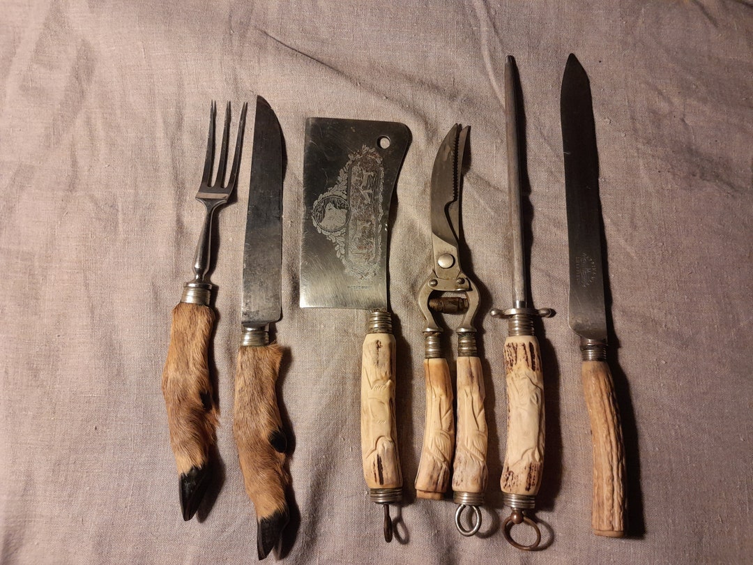 A Beautiful Set Of Butcher Tools For Cutting Th Meat Germany Or A Beautiful Set Of Butcher Tools For Cutting Th Meat Germany Or