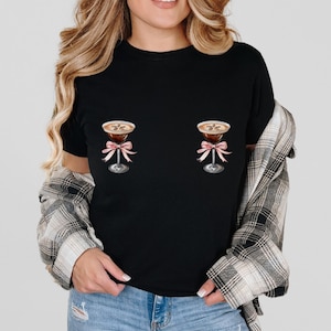 Dirty Martini Baby Tee - Dirty Martini Nips - Baby Tee Dirty Martini Shirt Filthy Martini Dirty Martini Gift Y2k Baby Tee Tini Time