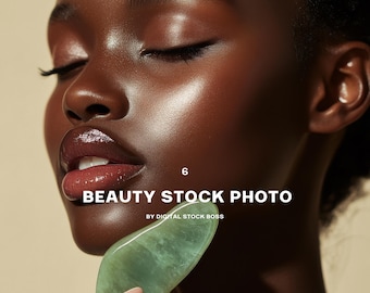 Gua Sha Product Photography | Model Image Bundle (Digital Download)