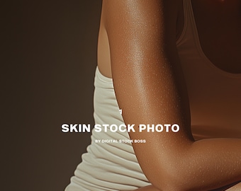 Modern AI Skin Wellness Website Banner | Stock Photo