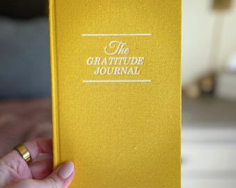 Gratitude Journal with Prompts | Mindful Gift for Women | Daily Reflection & Self-Care Notebook