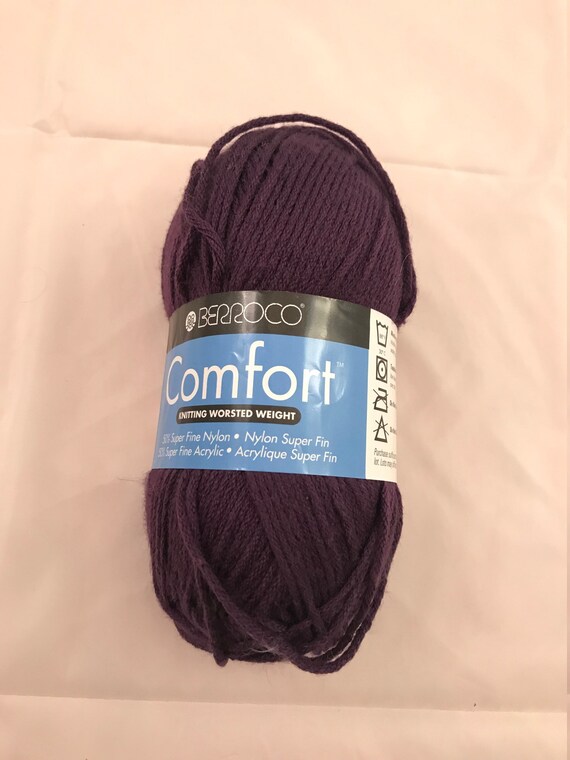Yarn Destash Berroco Comfort Purple Etsy