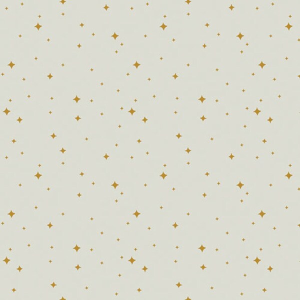 1 Yard Luminaries Gold NTF-77907 NIGHTFALL, Art Gallery Fabrics, Maureen Cracknell, Fabric By The Yard