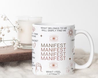Manifestation Ceramic Coffee Mug