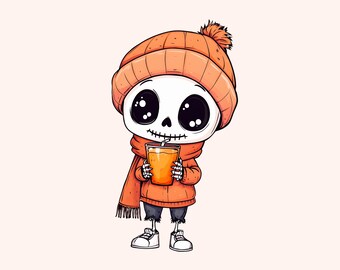 Cute Skeleton Ghost Png, Trendy Halloween Shirt Png, Halloween Coffee png, Bougie Coffee Ghost, Trending Ghost Png, Cute Ghost Shirt Png