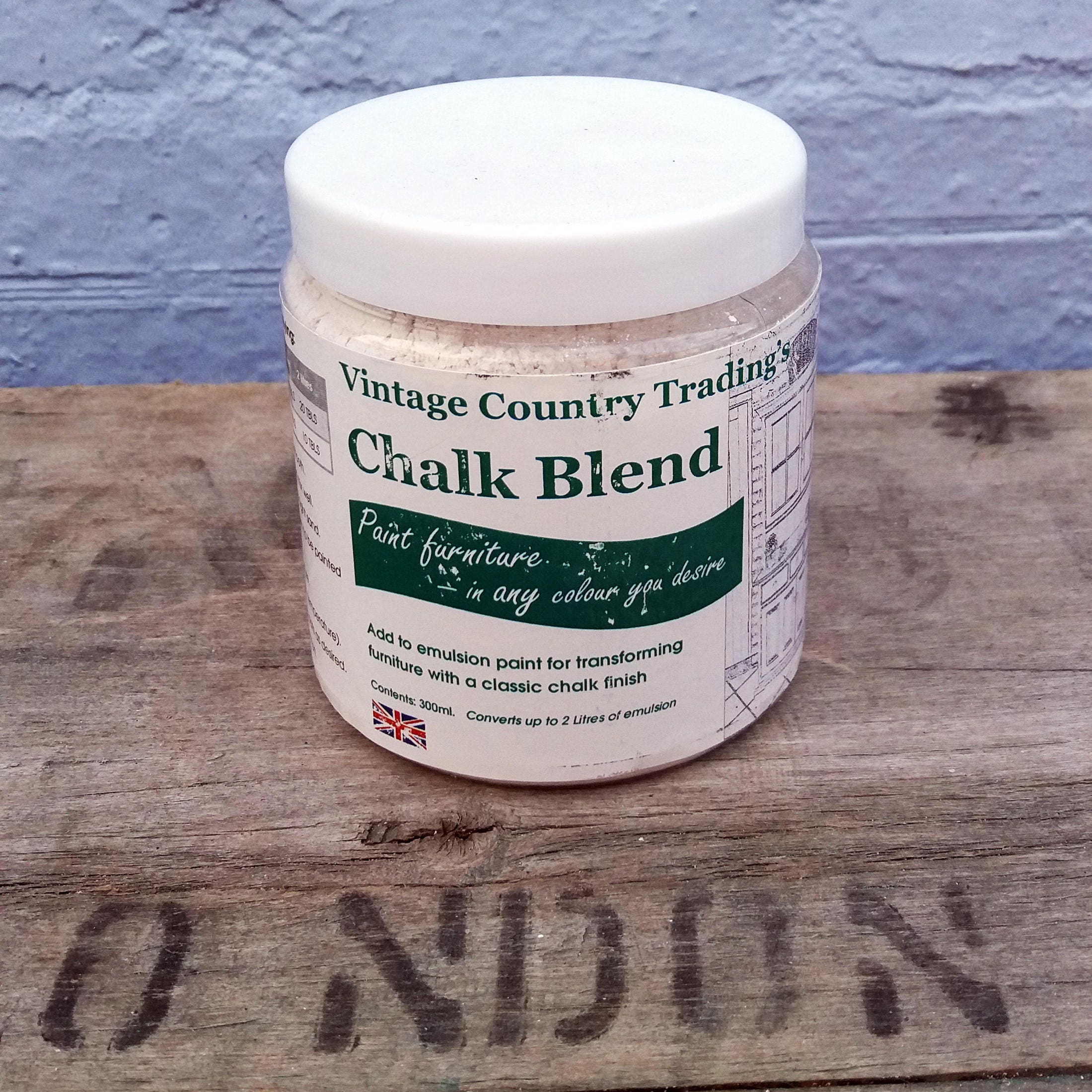 Chalk paint powder Vintage Country Trading Chalk Blend make Etsy
