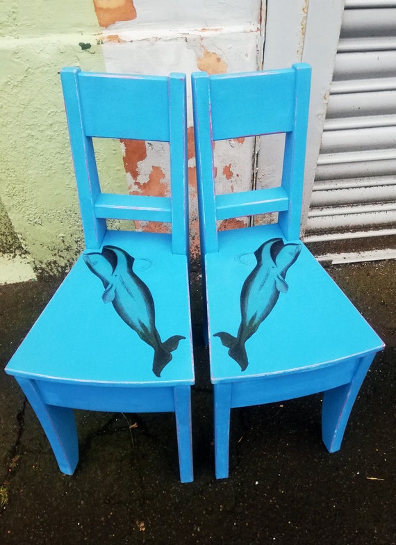 painted childrens chairs