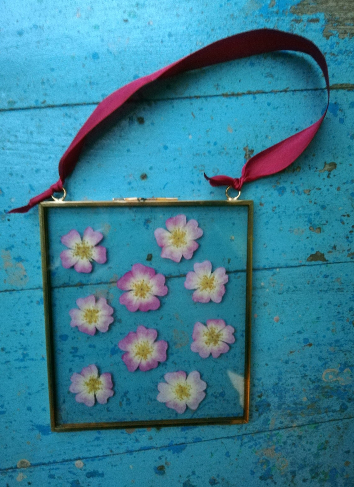 Pressed Flower Glass Frames. Etsy