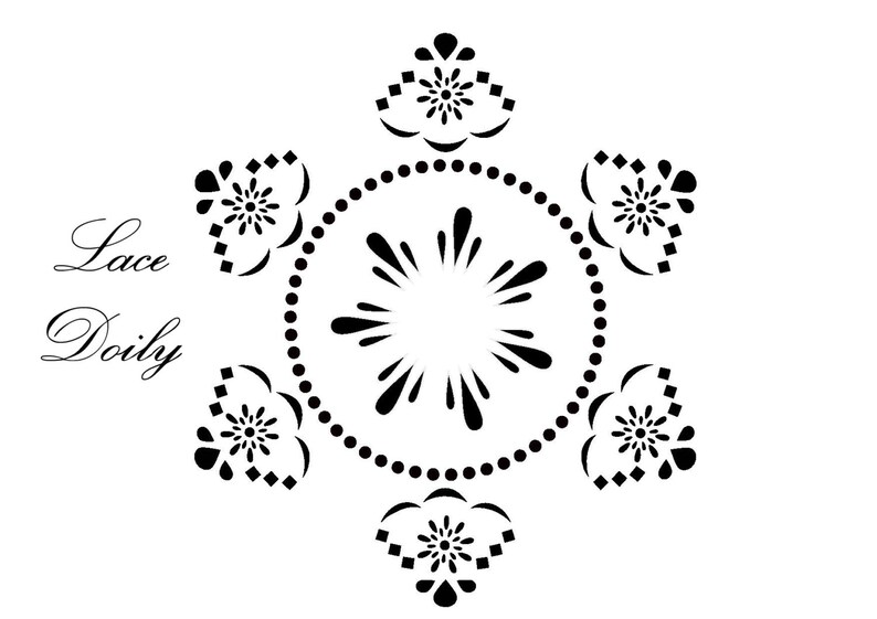 Beautiful Decorative Furniture Stencils for Painted Furniture Etsy