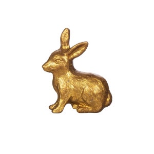Antique gold Rabbit Drawer Knob