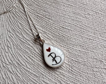 Breastmilk necklace pendant 925 sterling silver DIY kit