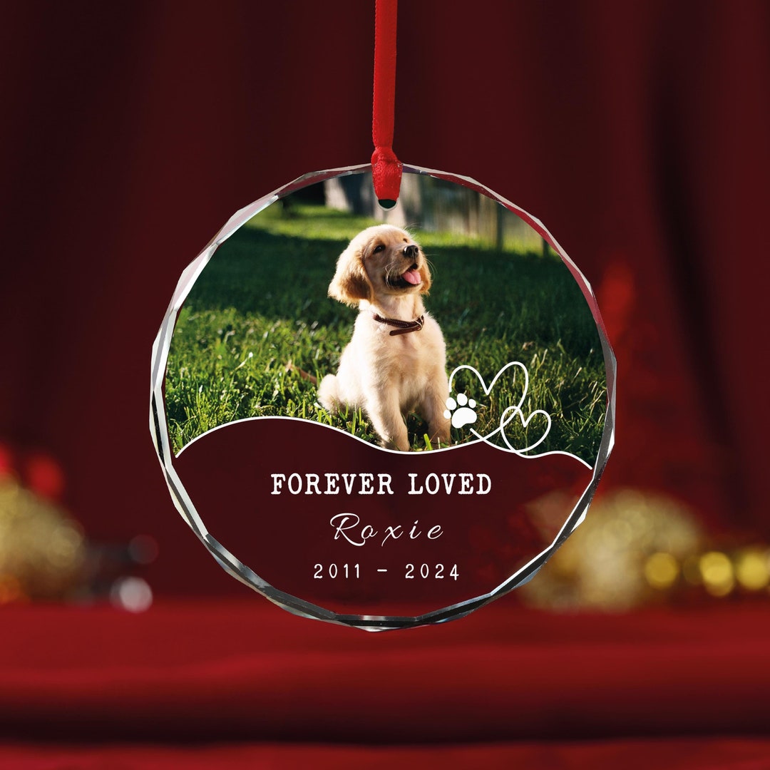 Personalized Memorial Dog Door Sign - Memorial Gift For Dog Lover - I Love You To The Moon And Back main image 1