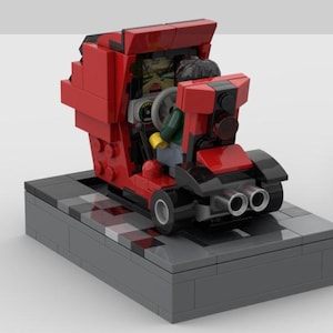 Arcade/Game Machine - Racer (LEGO MOC) (PDF Instructions)