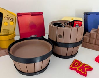 Almacenamiento giratorio de cartuchos para Nintendo Switch/Switch 2: Capacidad para 18 juegos