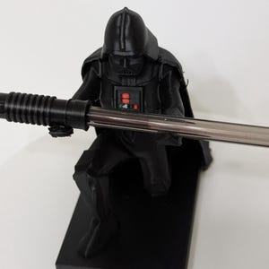 Darth Vader Pen Holder with Lightsaber Cap: Star Wars Desk Decor