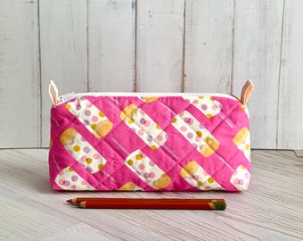Pencil Case Popsicles Pencil Pouch Students Back to School