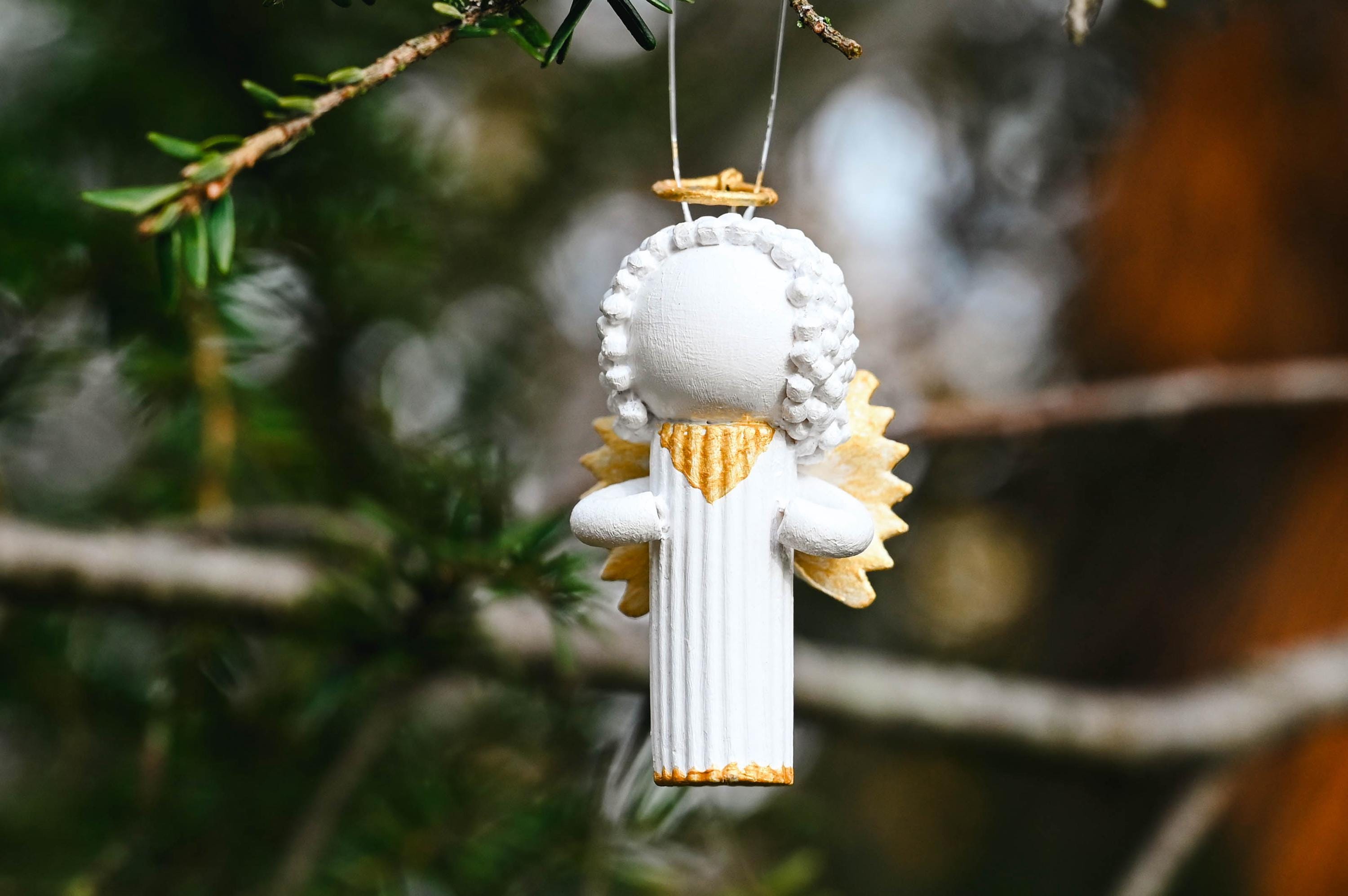Pasta Angel Ornament - Etsy