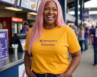 Minnesota Vikings T-Shirt: Gildan Unisex NFL Football Fan Apparel