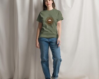 Life Begins After Coffee T-Shirt: Gildan Unisex Tee