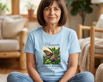 Monarch Butterfly Unisex Tee: Minnesota State Butterfly Shirt