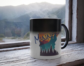 Minnesota Retro Color Morphing Mug: Heat Sensitive Coffee Cup