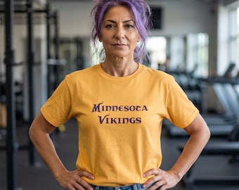 Minnesota Vikings T-Shirt: Comfort Colors NFL Football Tee