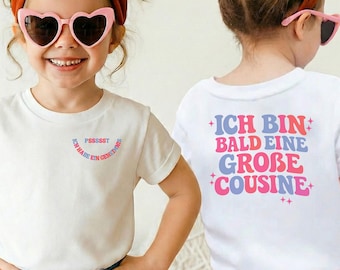 Presto diventerò un cugino grande! Maglietta – Diventerai un cugino – Annuncio di gravidanza – Annuncio di gravidanza – Maglietta Cugino 2026