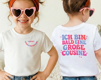 Ik word binnenkort een grote neef/nicht! Shirt – Je wordt een neef/nicht – Aankondiging zwangerschap – Zwangerschapsaankondiging – Neef/nicht T-shirt 2026