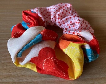 Kimono scrunchie, scrunchy, ponytail holder , Kimono,