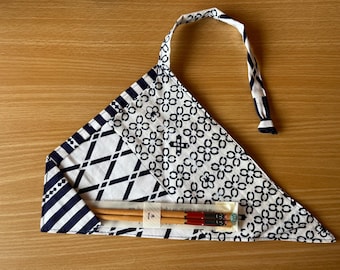 Hashi chopsticks and Hashi case | Indigo dye flowery Yukata